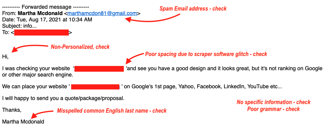 Stop Listening to SEO Doomsday Email Spam